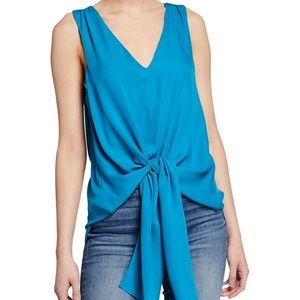 Cinq a Sept Aisha Top in Pagoda Blue